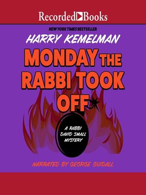 cover image of Monday the Rabbi Took Off